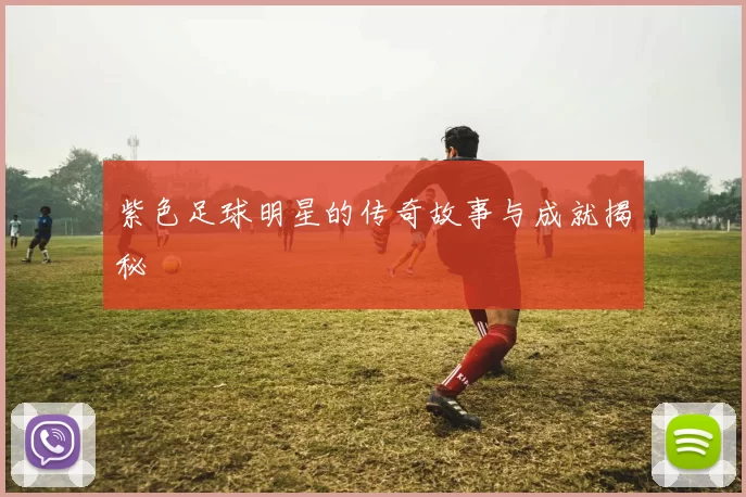 紫色足球明星的传奇故事与成就揭秘