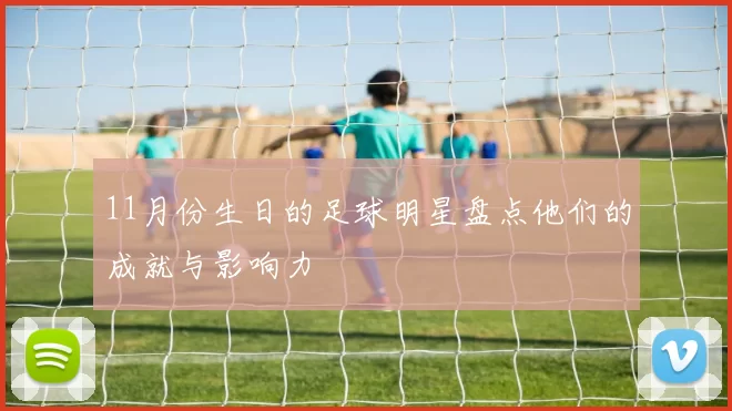 11月份生日的足球明星盘点他们的成就与影响力
