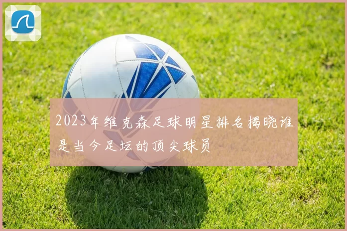 2023年维克森足球明星排名揭晓谁是当今足坛的顶尖球员