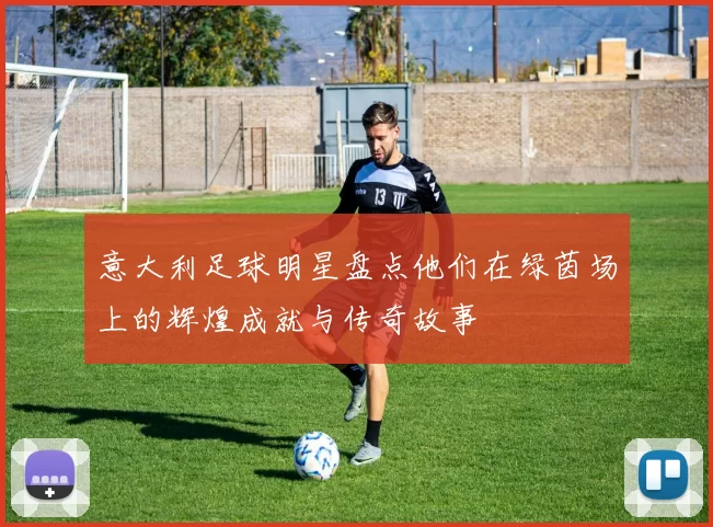 意大利足球明星盘点他们在绿茵场上的辉煌成就与传奇故事